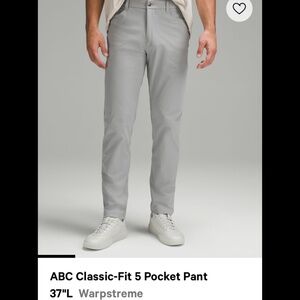 ABC Classic-Fit 5 pocket pant 36X37